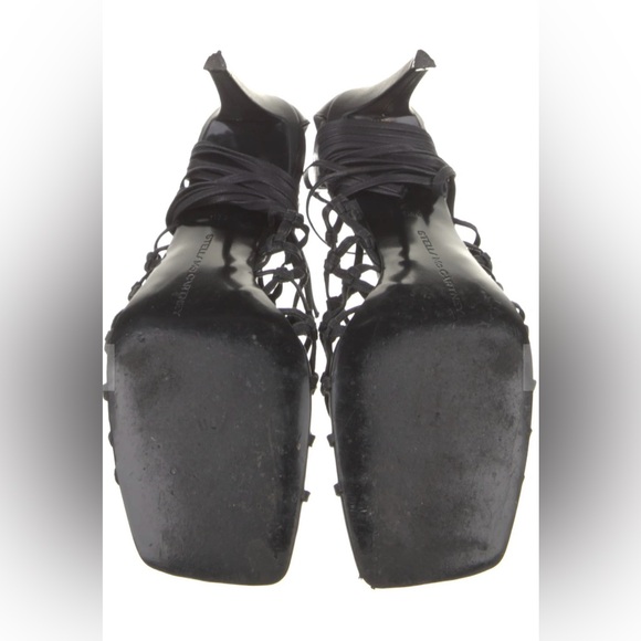 Stella McCartney Vegetarian Leather Accent Gladiator Sandals Size 40 US 9.5/10 - Picture 4 of 8